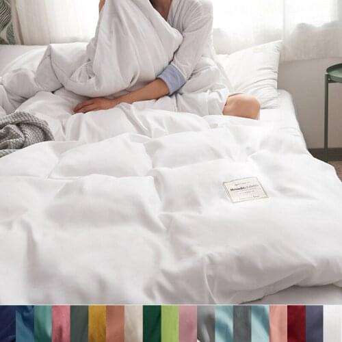 Yarn Dyed Washed Cotton 3/4 Pcs Bedding Set with Zipper Pillowcases and Bed Sheet Soft Comfy Easy Care Durable Duvet Cover Set