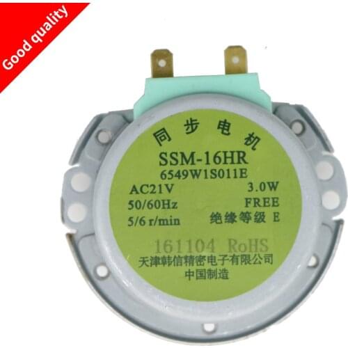 NEWEST Microwave Oven Synchronous Motor Tray Motors SSM-16HR AC 21V 3W 50/60Hz for LG Microwave Oven Parts