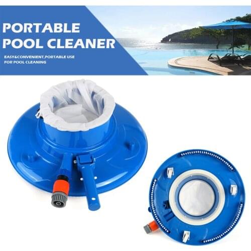 Mini Jet Vac Vacuum Cleaner Pool Injection Spacious Vacuum Cleaner Tub Fish Pond Cleaning Brush Swimming Pool Cleaning Tools