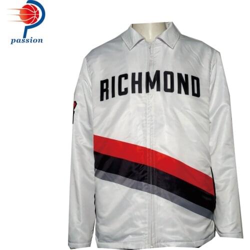 MOQ 5pcs $38 High Quality Customized Design Mens Adult White Black Red Rugby Practice Jackets