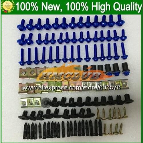 Fairing bolts full screw kit For YAMAHA R6 YZFR6 12 13 14 15 YZF-R6 YZF600 YZF R6 2012 2013 2014 2015 CL76 Nuts bolt screws Nut