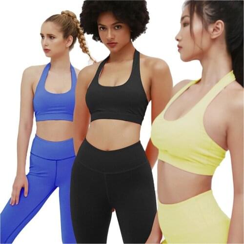 Wholesale Ladies Seamless Workout Yoga Pants And Bra Set OEM Custom Private Label Sport Fitness Women Yoga Suit