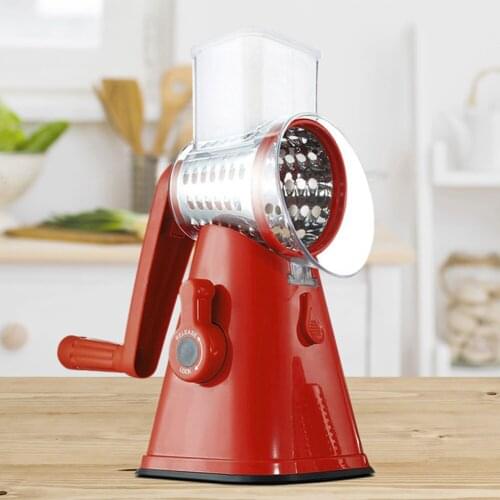 Stainless Steel Manual Vegetable Cutter Slicer Kitchen Mandoline Cheese Chopper Zucchini Noodle Spaghetti Maker Spiral Slicer