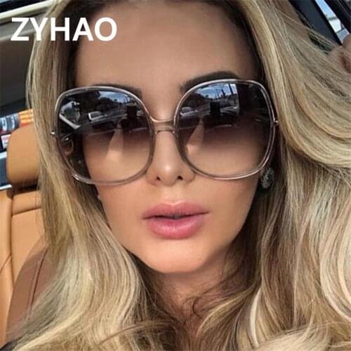 2020 Oversized Sunglasses Women Vintage Round Sport Sun Glasses Okulary UV400 Black Sunglasses for Men Gafas De Sol Mujer