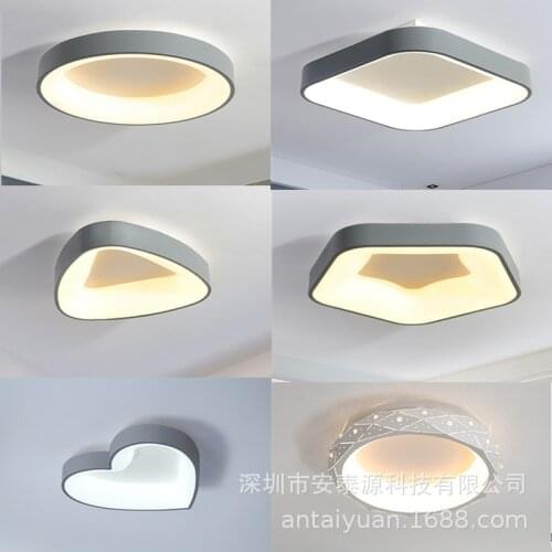 Modern luminaria led modern square rectangle Living Room AC85-265V kitchen fixtures luminaria ceiling lamp