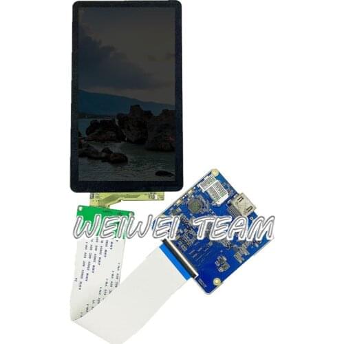 5.5 inch 4K LCD Display for Phrozen Shuffle 4K LCD 3D printer Resin DLP/SLA light Curing Mipi Driver Board Glass Protector