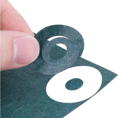 1sheet=36pcs Single Round Highland Barley Paper 32650 Battery- Pack Special Insulating Gasket