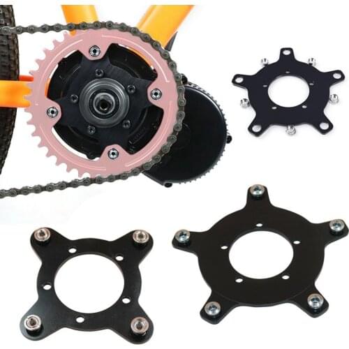 104/130 BCD E-Bike Electric Bicycle Motor Chainring Chain Wheel Ring Adapter for bafang motor Tooth Adapter mid kit E-bicycle