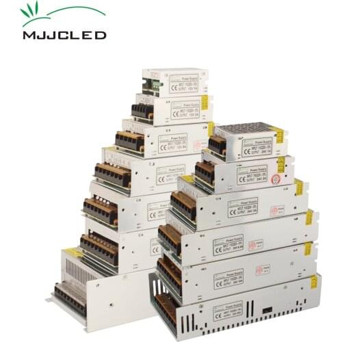 12 Volt Power Supply 24 Volt 5V 36V 48V Power Supply 12V LED Driver Adapter AC DC 24V 5 Volts 36 Volt Electronic Transformer
