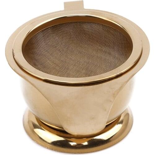 2pc/Set Stainless steel Tea Strainers Gold/sliver Eco-Friendly Tea Infuser Tea Filter Drinkware Kitchen Accessories New