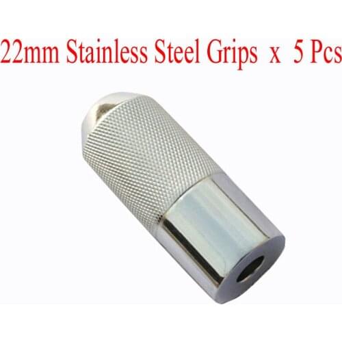 22MM Tattoo Stainless Steel Grip With Back Stem Tattoo Grips Supply 307-8