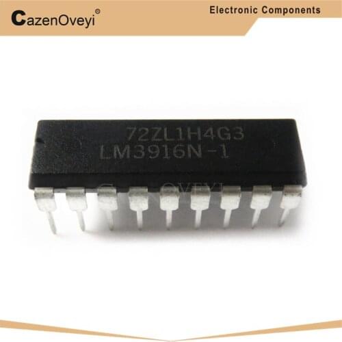 5pcs/lot LM3916N-1 LM3916N LM3916 DIP-18 In Stock