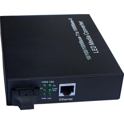 Free shipping full color led display Optical fiber converter multimode fiber Max distance 500 M support Linsn Novastar control