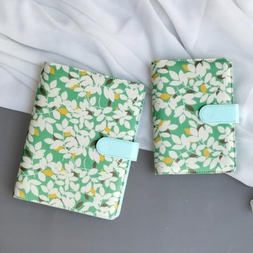 A5/A6 6 Ring Binder Cloth Journal Notebook Kawaii Diary Budget Book Girl Gift Time Planner Stationery School Supplies 2020 2021