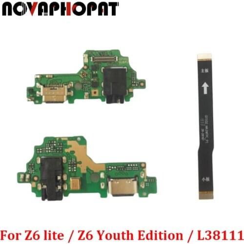 For Lenovo Z6 lite Z6Lite USB Dock Charger Port Main Connect Motherboard Flex Cable Microphone Headphone Audio Jack Board
