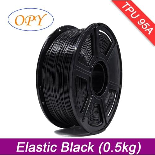 Opy Elastic Filament Tpu 1.75Mm 0.5Kg Foldable Flexible Flex 10M 100G 3D Printer Nature Black Red Green Blue Yellow