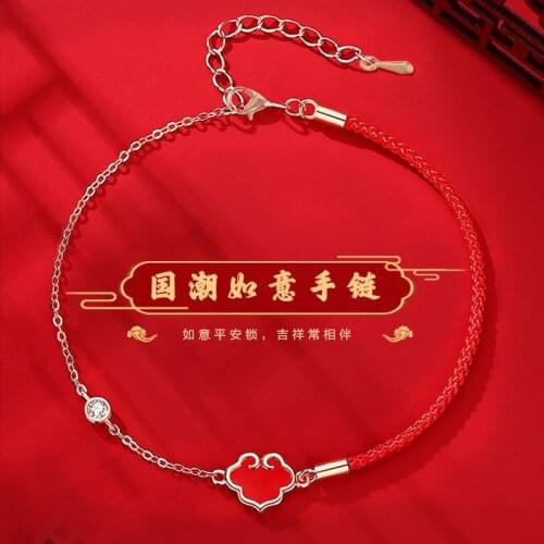Красные браслеты HAIMAITONG China At AliExpress