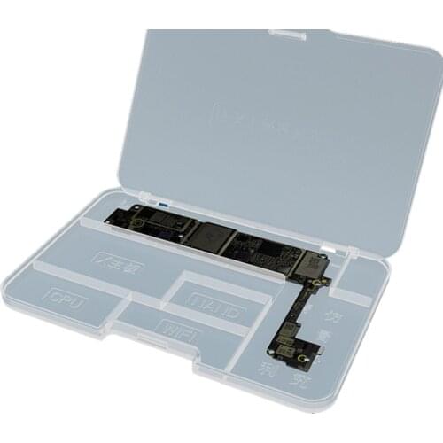 JC Motherboard Placement box For iPhone 6-X IC Chips Mainboard Storage Box Phone Repair Tools