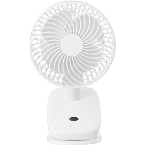 Clip-on Fan 2000 MAh Desktop Fan with Digital Display Adjustable Fan Suitable for Office, Home, Travel