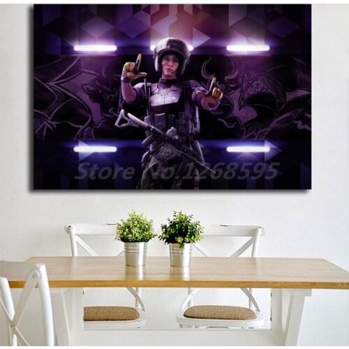 Wallpaper Operator Mira Tom Clancys Rainbow Six Siege HD Art Canvas Poster Painting Wall Picture Print Home Bedroom Decoration