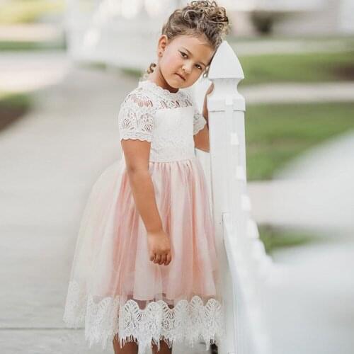 Popodion Flower Girl Dresses Kids Pageant Dresses Dress for Girls 2021 for Girls FGD10128