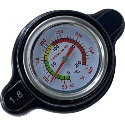 1.8 Kg High Pressure Radiator with Temperature Gauge Fits for HONDA CRF450R 2002-2012 2013 2014 2015 Models