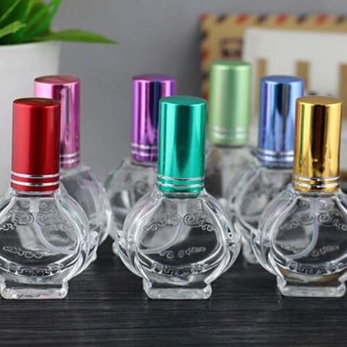 10ML Glass Empty Perfume Bottles Atomizer Spray Refillable Bottle Spray Scent Case with Travel Size Portable Funnel F20172424