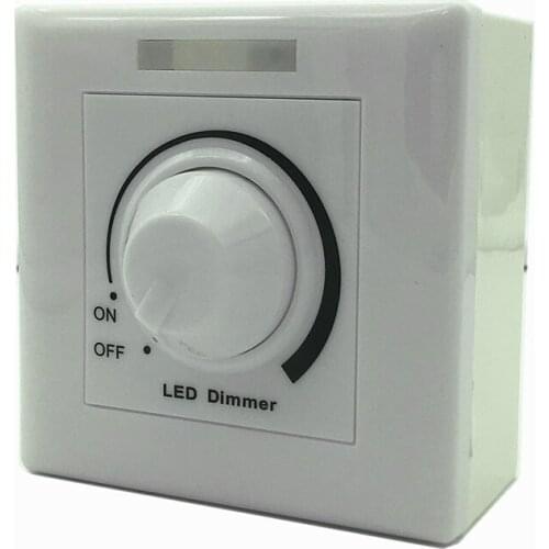 LED Dimmer 12-24V Manual Switch 30A PWM Knob Operating Switch for Dimmable LED 5050 2835 Light Bulb LED strips