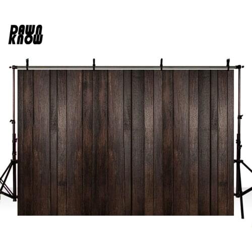 DAWNKNOW Wood Dark Vinyl Photography Background For Baby Photo Shoot Backdrop For Wedding Photo Studio G1046