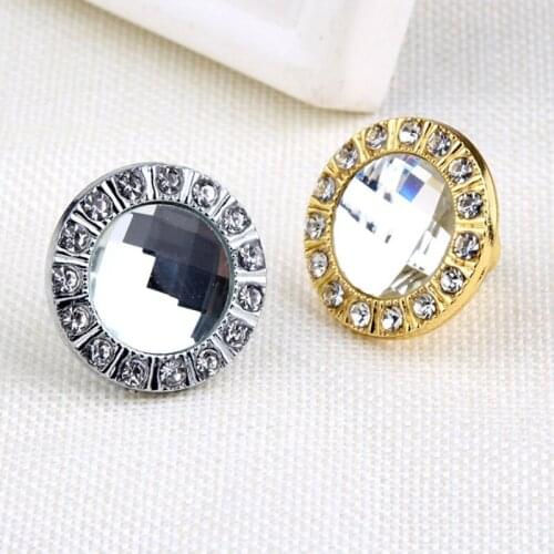 10pcs 30mm Diamond Shape Crystal Glass Alloy Door Drawer Cabinet Wardrobe Pull Handle Knobs Drop Worldwide Store With Screw