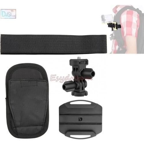 Backpack Mount Adapter for Sony Action Cam HDR-AS15 HDR-AS30V HDR-AS100V HDR AS15 AS20 AS30V AS200V AS100V XIAOMI YI as VCT-BPM1
