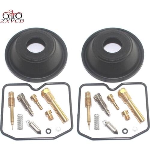 2set for Ninja 500R EX500 1994-2009 EX 500 Plunger diaphragm of motorcycle carburetor repair kit