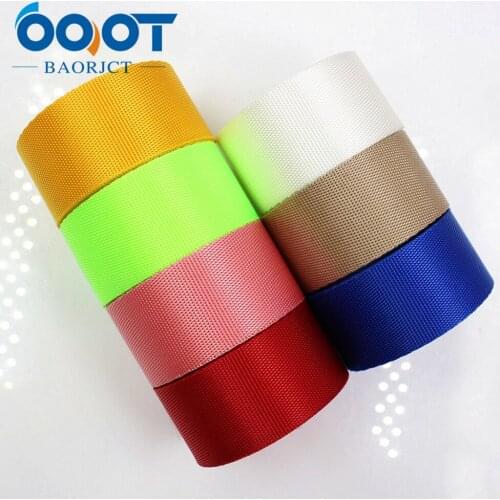 OOOT BAORJCT 177181,25mm Solid Color Grosgrain Ribbon 10 yards , DIY handmade clothing accessories , Jewelry & Accessories