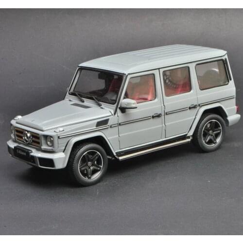 Iscale 1/18 Scale Merce_des G-Klasse G500 Gray Diecast Car Model Toy Gift