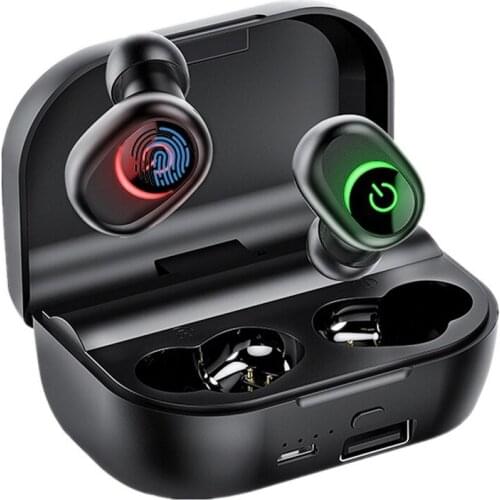 2020 new product M5 bluetooth Earphone Noise Reduction Wireless Gaming Earbuds Touch Control Waterproof Sports Headset with Mic