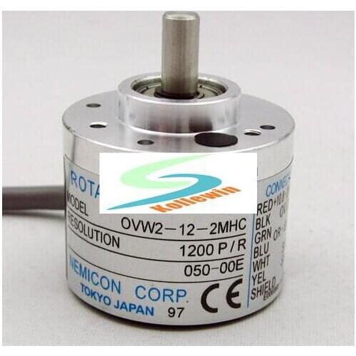 OVW2-12-2MHC 1200P/R 38 mm solid shaft rotary encoder diameter 6 mm diameter of axle, new in box, Free Shipping