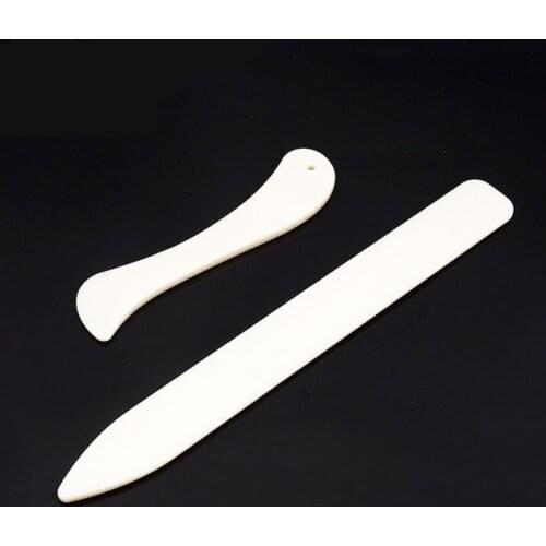 Plastic imitation cow bone skin trimming DIY handmade card tool 2pcs/set