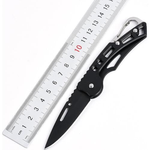 Outdoor Folding Fruit Knife Multifunctional Camping Stainless Steel Knife Fruit Peeling Folding Knife