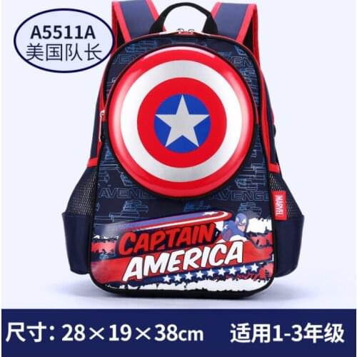 Disney Boys School Bags SpiderMan Print Backpack To School Bookbag Childrens Big Schoolbag