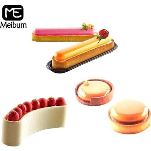 Meibum Cake Baking Set Mousse Silicone Mold Party Dessert Decorating Tools Jelly Mould Pastry Pan Kitchen Bakeware Accessories