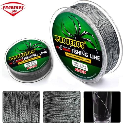 1 Roll 100m Fishing PE Braided Wire Strong Lure Bait Fish Line Reels 8LB/10LB/15LB/20LB/30LB Fishing Tools Accessories