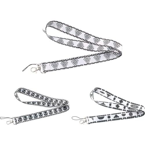 10pcs/lot J2556 Old Style Retro Viking Black Amulet Vintage Norse Runes Jewelry Punk Lanyard for Women and Men