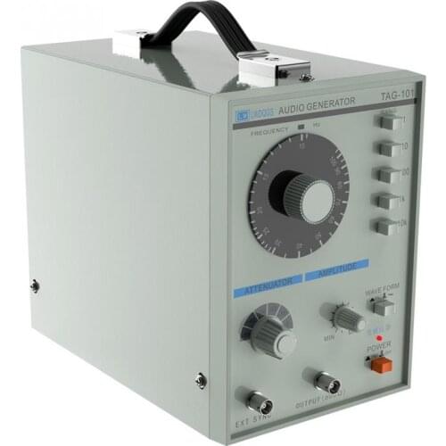 220V TAG-101 Signal Generator Offwhite High Accuracy Low Frequency Signal Generator (EU Plug)