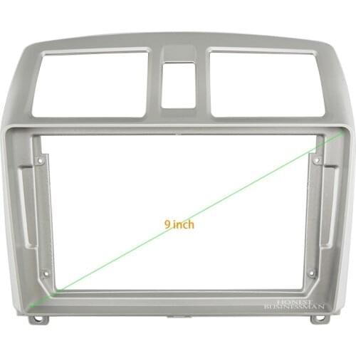 9INCH Car Audio Frame GPS Navigation Fascia Panel Car dvd Plastic Frame Fascia is suitable for 2008-2010 ZHONGHUA JUNJIE FSV