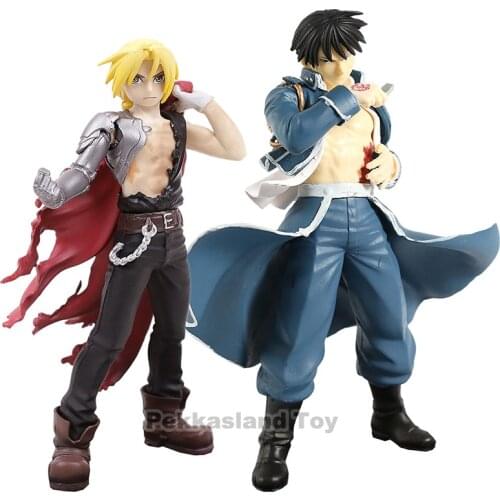 Anime Fullmetal Alchemist figure Toys Roy Edward Elric / Roy Mustang Figure Model PVC Toy Gifts