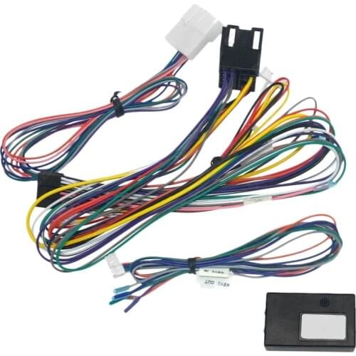 Car Audio 16PIN Power Cord Adapter Audio Harness with Canbus Box for Renault MeGane II 2002-2009