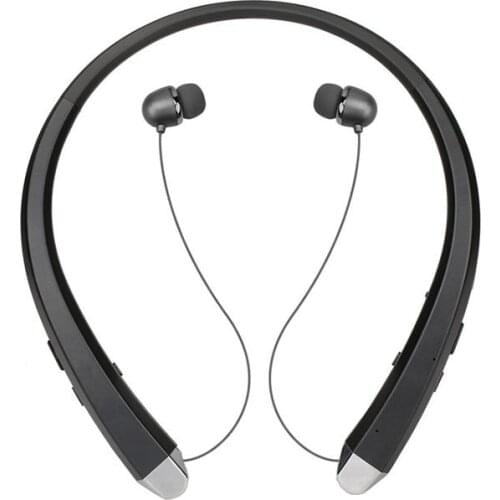 HBS-910 Wireless Bluetooth 4.1 Earphone Neckband With Microphone Noise Cancelling Stereo Sweat Proof Handsfree Sports Earphone