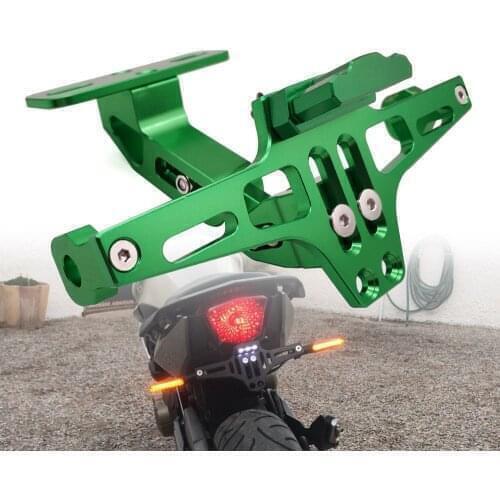 CNC Motorcycle Rear License Plate Mount Holder and Signal Lamp For Suzuki GSF600 Bandit GS1000 GS500 GSX1100F Katana Accessories