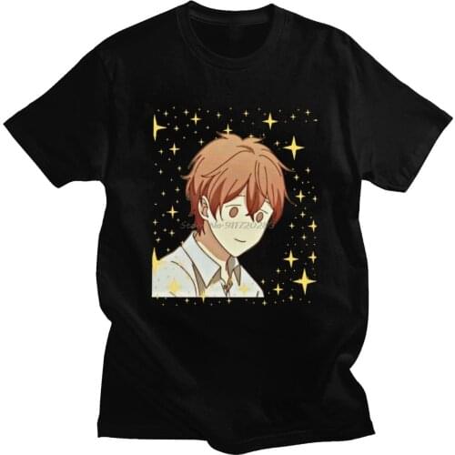 Streetwear Male Given Anime T Shirt Mafuyu Sato Tshirt Short Sleeves Cotton T-shirt Fashion Summer Japan Manga Tee Tops Clothing