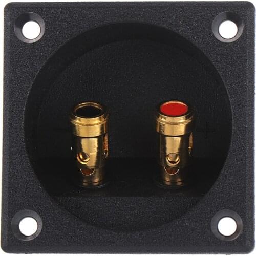 Speaker Terminal Cup Round Spring Cup Subwoofer Plug Car Stereo Terminal Connector Subwoofers Boxes 57*57mm